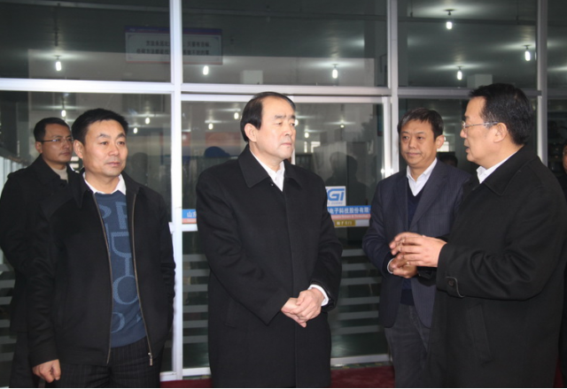 济宁市委书记马平昌到贝博·（中国）手机网页版公司莅临视察指导